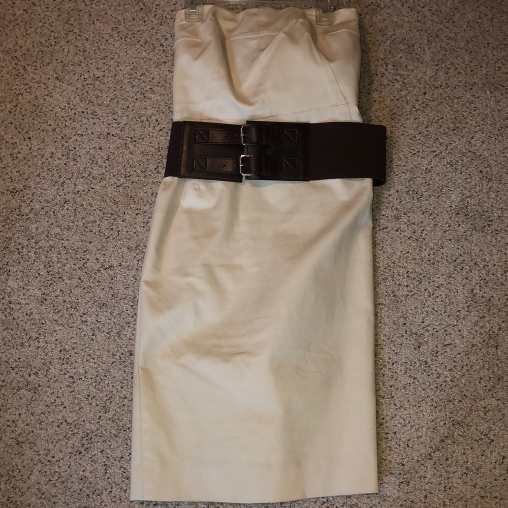 Michael Kors strapless dress